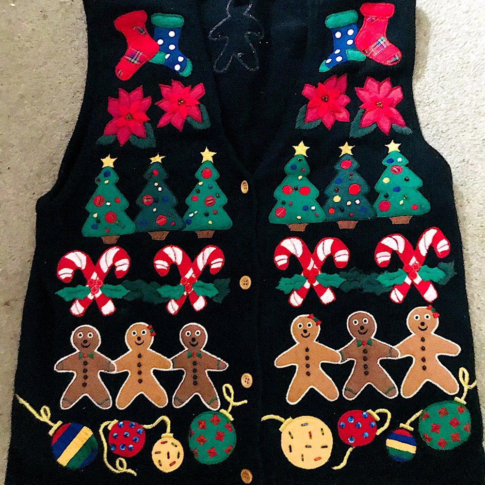 Awesome Holiday Knit vest